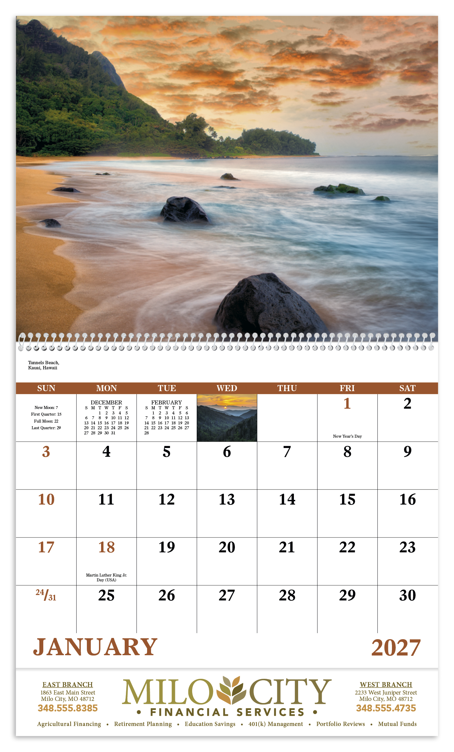Good Value™ Landscapes of America - Spiral Calendar 98